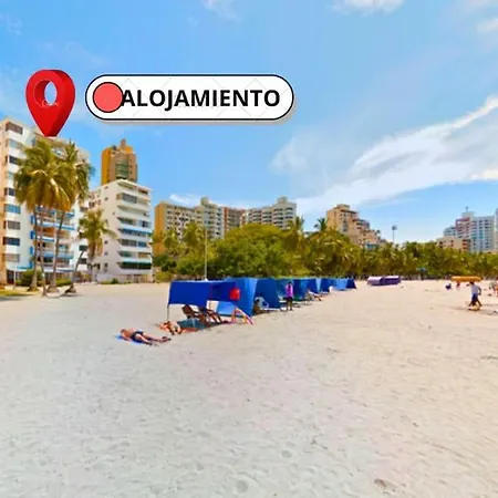 Hermoso Apartamento Piso10 Con Salida Directa A La Playa Increible En Playa Rodadero